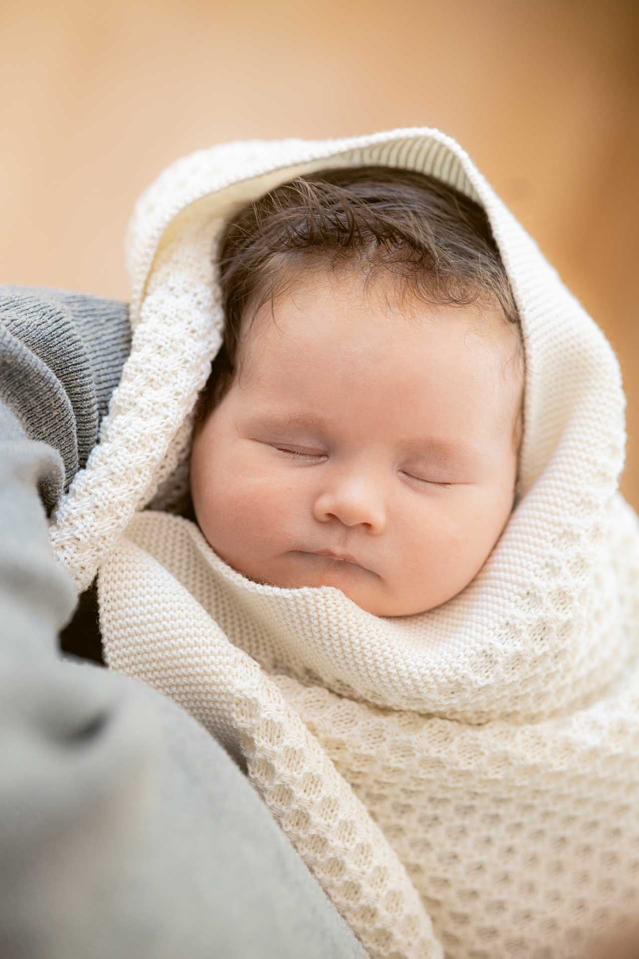 Disana Organic Merino Knitted LARGE Blanket - Honeycomb PRE-ORDER