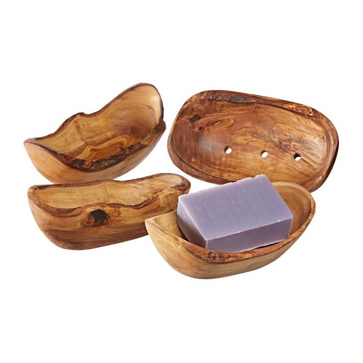 Eco Living Olive Wood Soap Dish