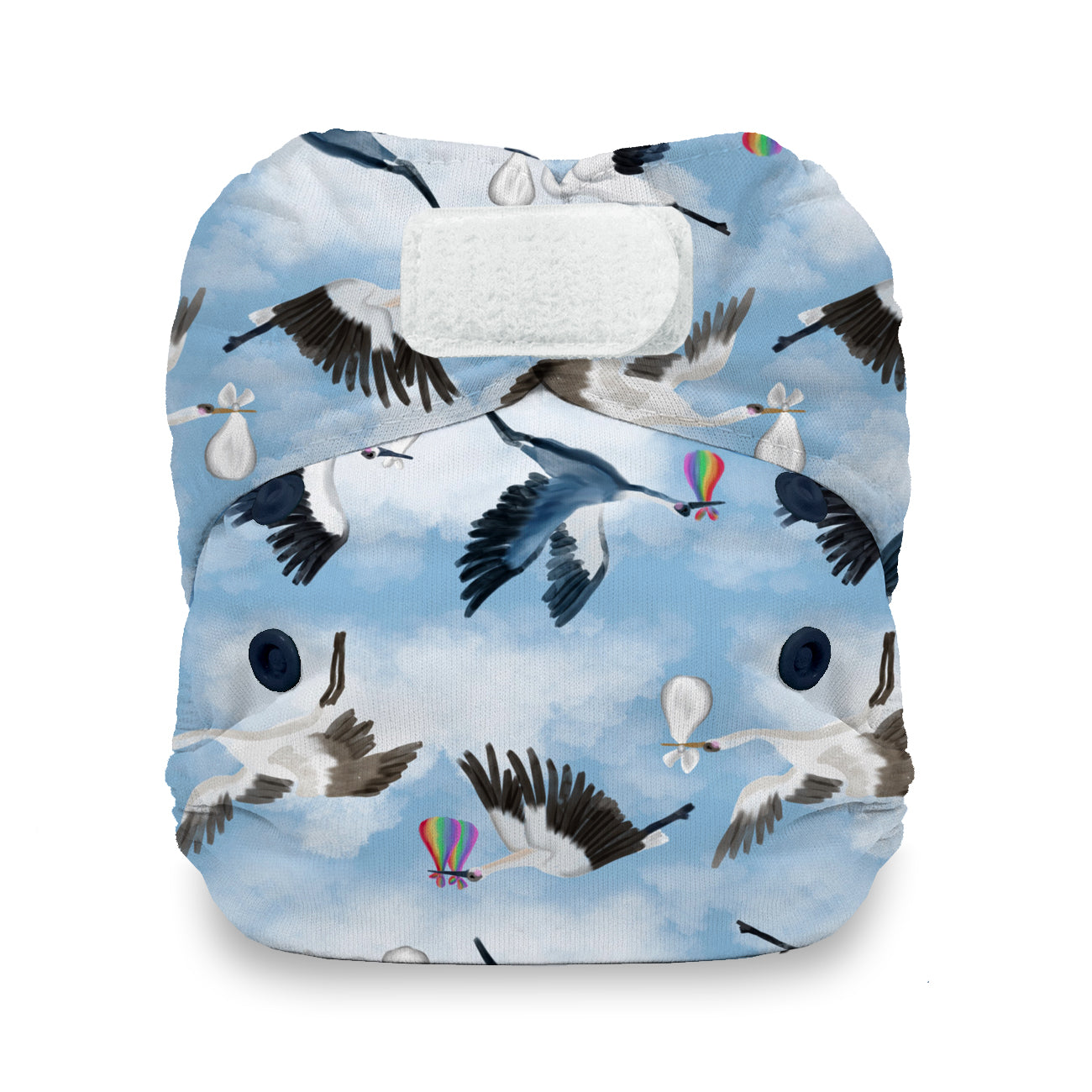 CLEARANCE Thirsties Newborn Natural All-In-One Nappy Hook Loop