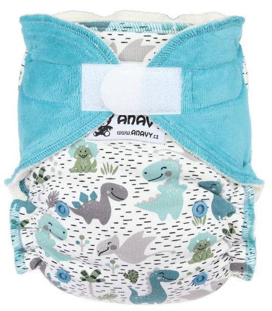 CLEARANCE Anavy Onesize Fitted Nappy - Hook & Loop