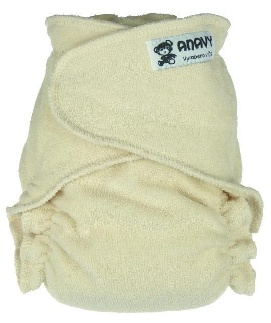 Anavy Onesize Fitted Nappy - Nippa Fastening