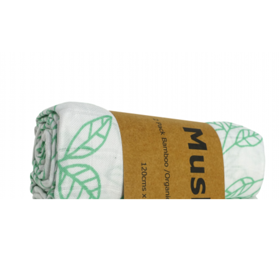 CLEARANCE MuslinZ Bamboo/Organic Cotton Muslin Swaddle