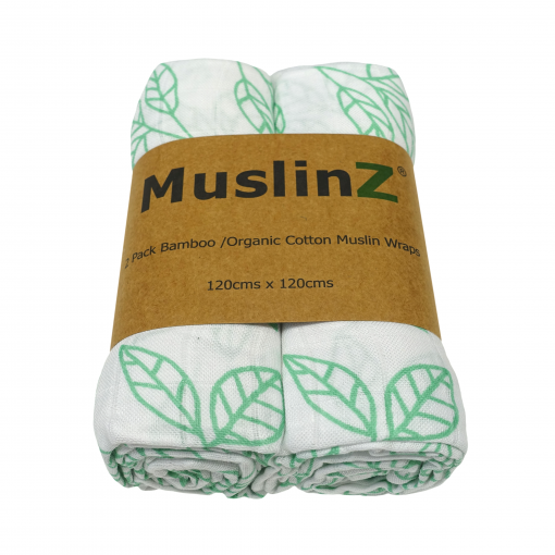 CLEARANCE MuslinZ Bamboo/Organic Cotton Muslin Swaddle