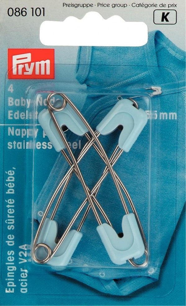 Prym Stainless Steel Nappy Pins
