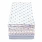 MuslinZ 12 Pack Muslin Squares Patterned Cotton
