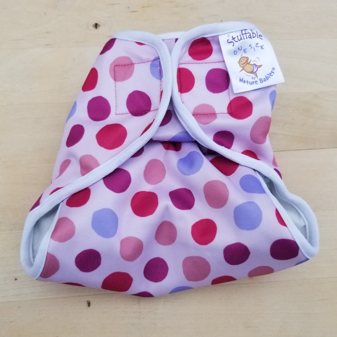 CLEARANCE Hand-made Nature Babies Stuffable Pocket - Hook & Loop