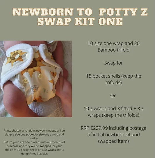 Bells Bumz Newborn to Potty Z Swap Kit