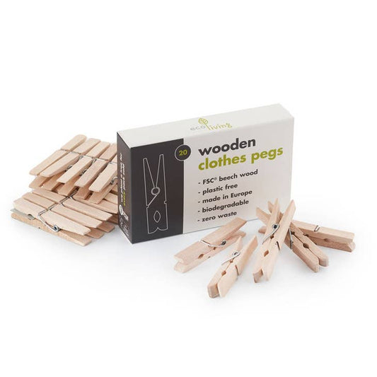 Eco Living Wooden Pegs - FSC