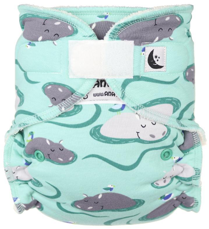 CLEARANCE Anavy Toddler Fitted Nappy - Hook & Loop