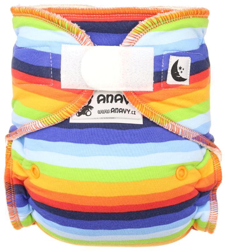 CLEARANCE Anavy Toddler Fitted Nappy - Hook & Loop