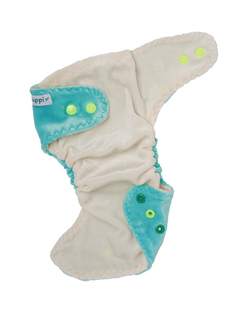 Puppi Newborn *Super Slim* Fitted Nappy: Snaps