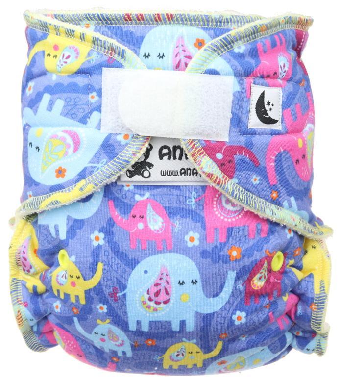 CLEARANCE Anavy Toddler Fitted Nappy - Hook & Loop