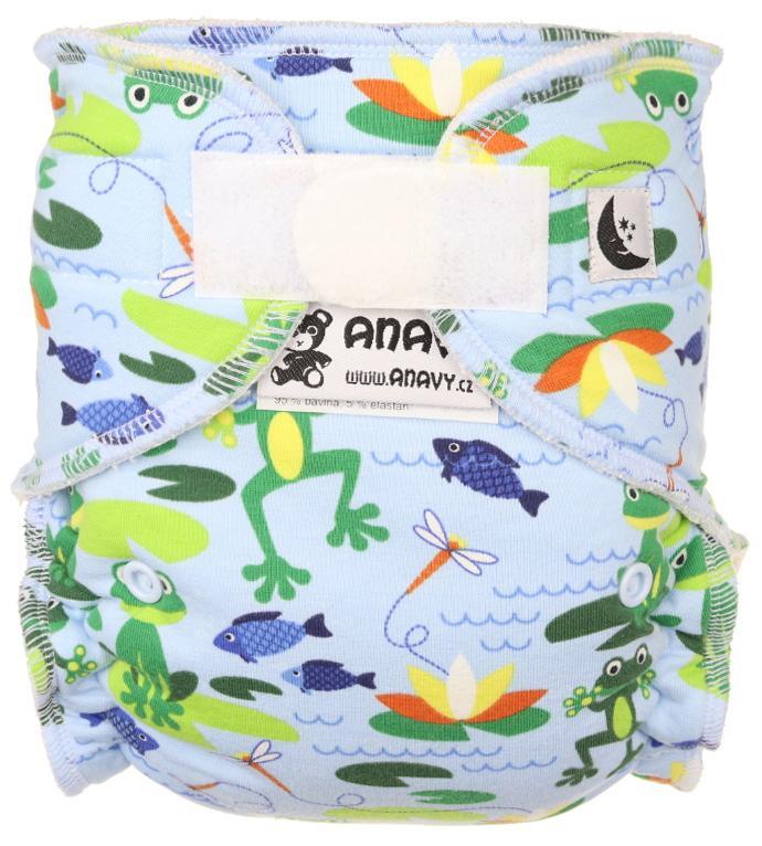 CLEARANCE Anavy Toddler Fitted Nappy - Hook & Loop