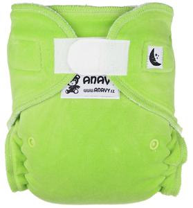 CLEARANCE Anavy Toddler Fitted Nappy - Hook & Loop