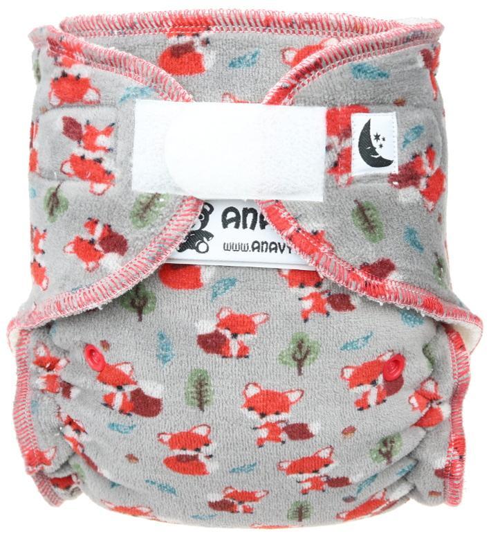 CLEARANCE Anavy Toddler Fitted Nappy - Hook & Loop