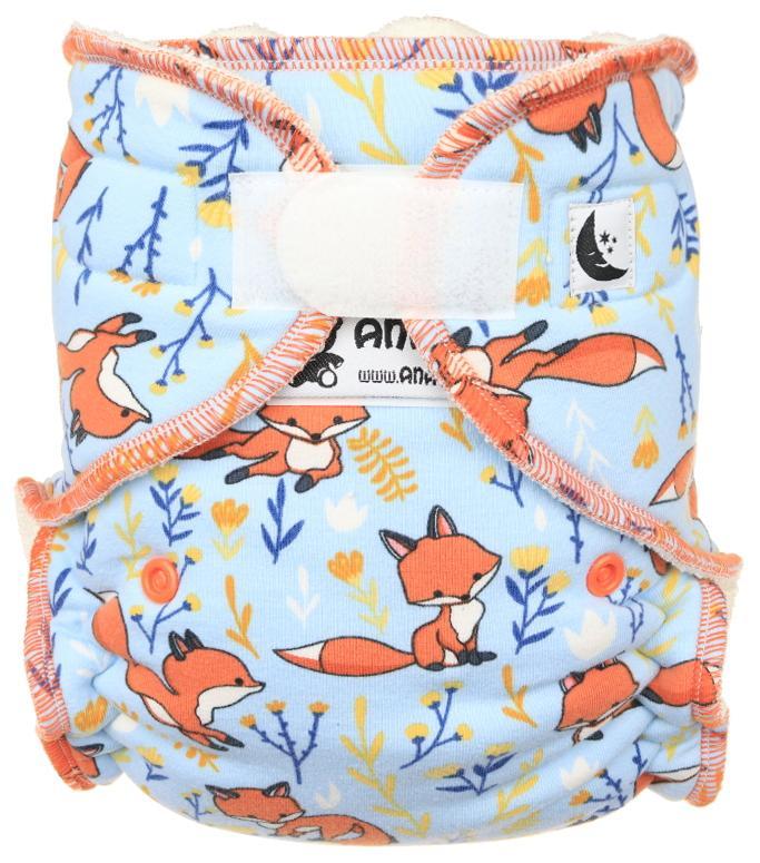 CLEARANCE Anavy Toddler Fitted Nappy - Hook & Loop