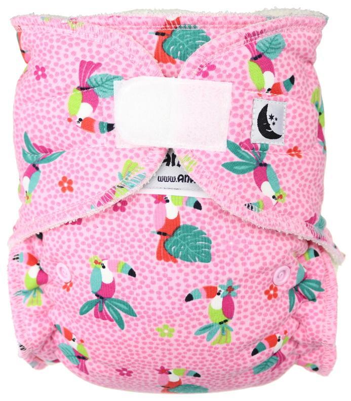 CLEARANCE Anavy Toddler Fitted Nappy - Hook & Loop