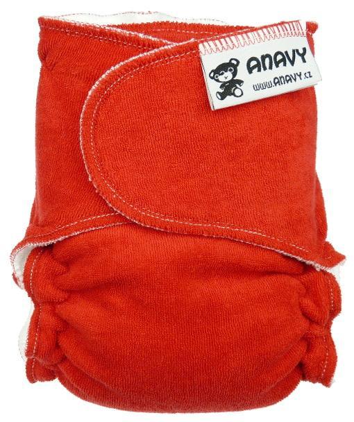 Anavy Onesize Fitted Nappy - Nippa Fastening